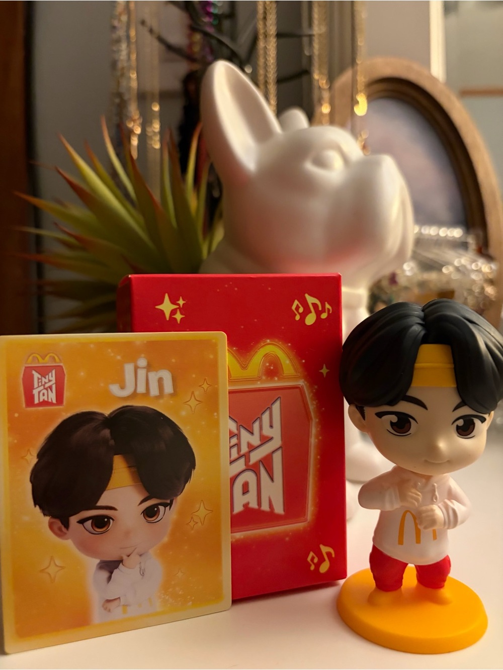 McDonald’s BTS TinyTan Jin Happy Meal Figure